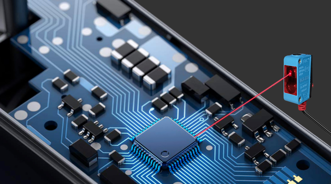 背景抑制光电丨黑白段差为1%，深色物体克星！